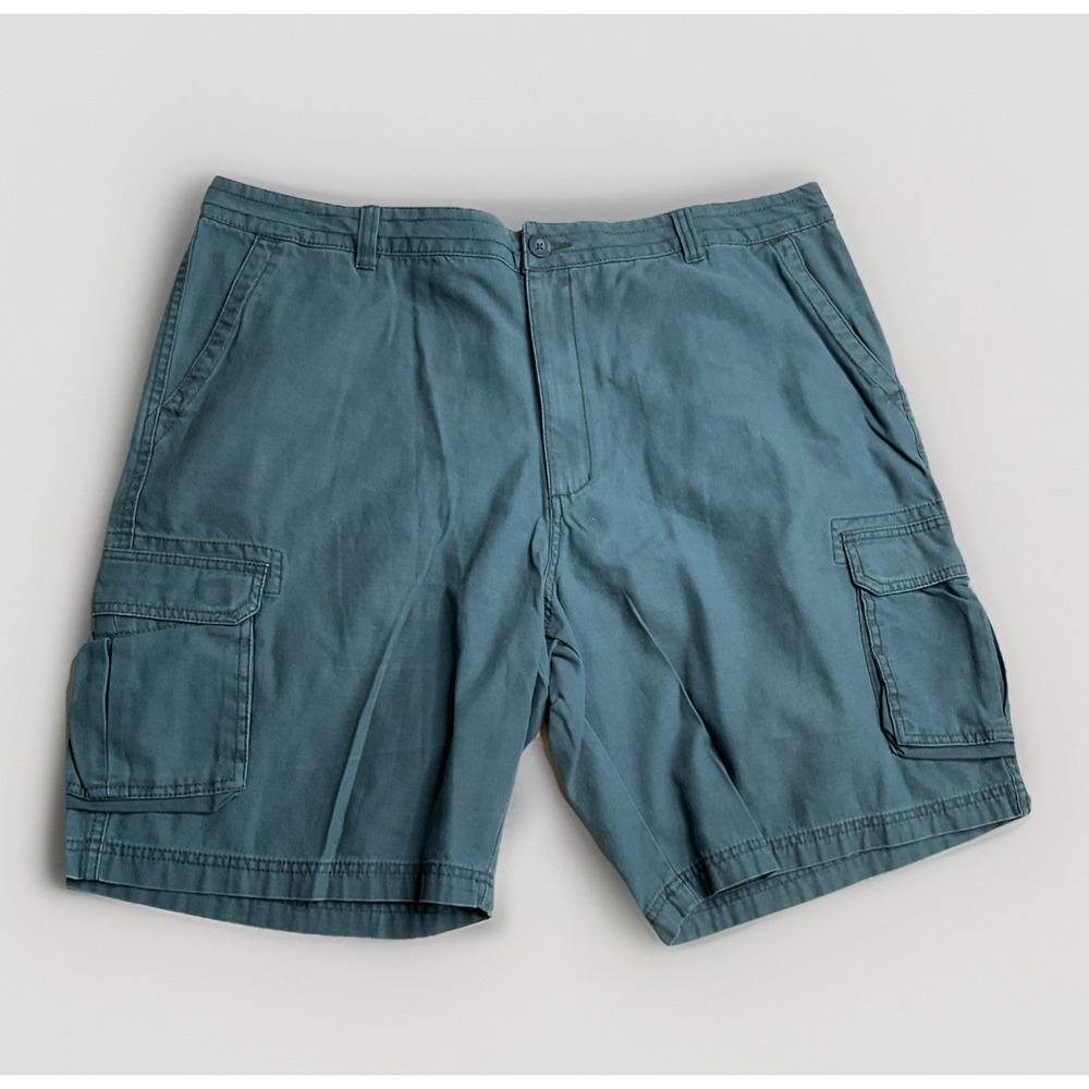 Mean Magellan Cargo Shorts Size 42 Dusty Blue Outdoor Fishing